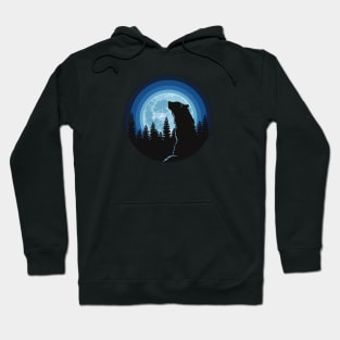 Moonlit Wolf Hoodie